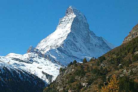 Matterhorn seen from Zermatt